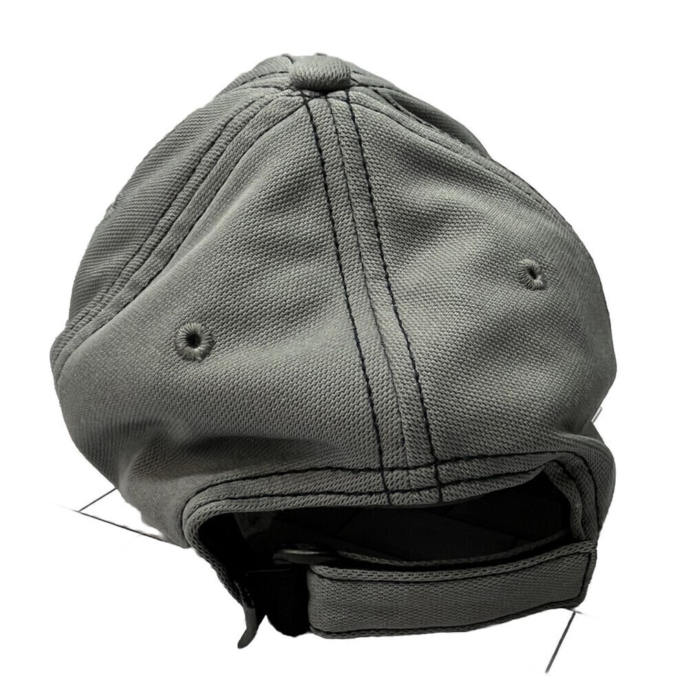 NCAA North Carolina Tar Heels Hat Cap Strap Back Gray/Black Basketball UNC Mens - Picture 6 of 9